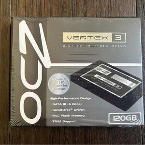 OCZ VERTEX 3 120 GB 2.5" Solid State Drive High-Performance New Sealed